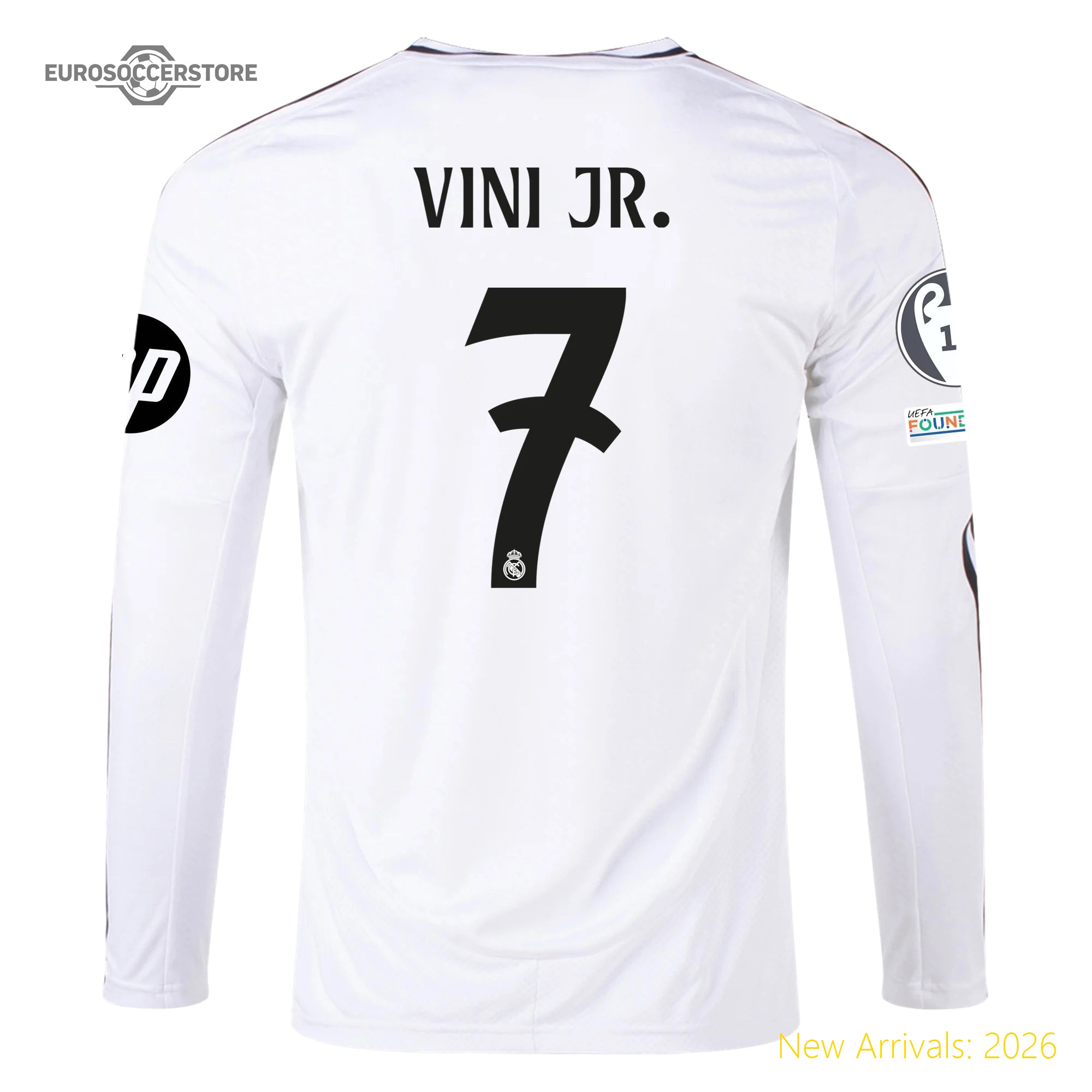 Official Team Merchandise Men Rma Team Premium-quality Home Jersey