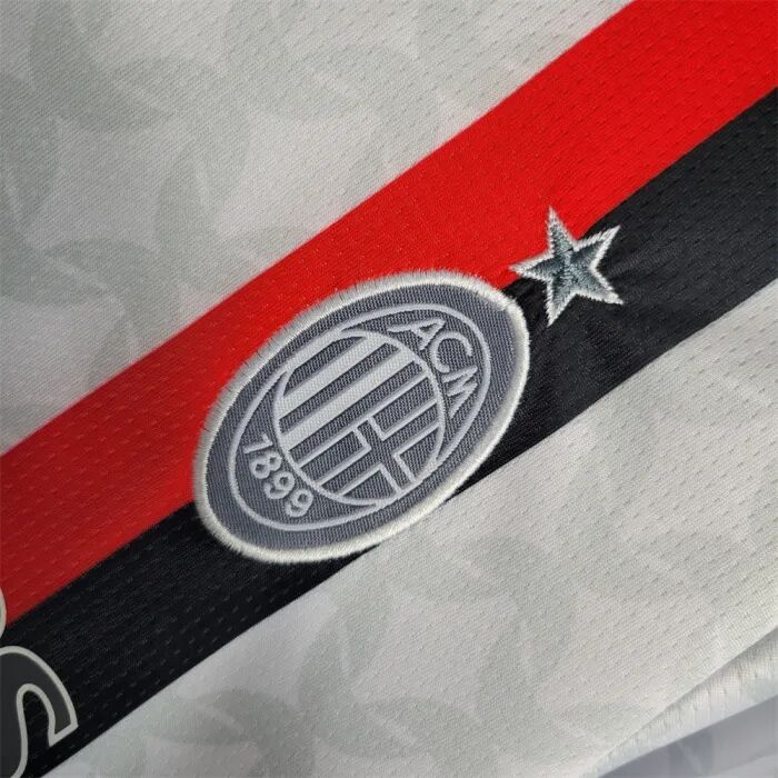 Advanced Fabric Kids AC Milan 2324 Away Kit ShirtShorts