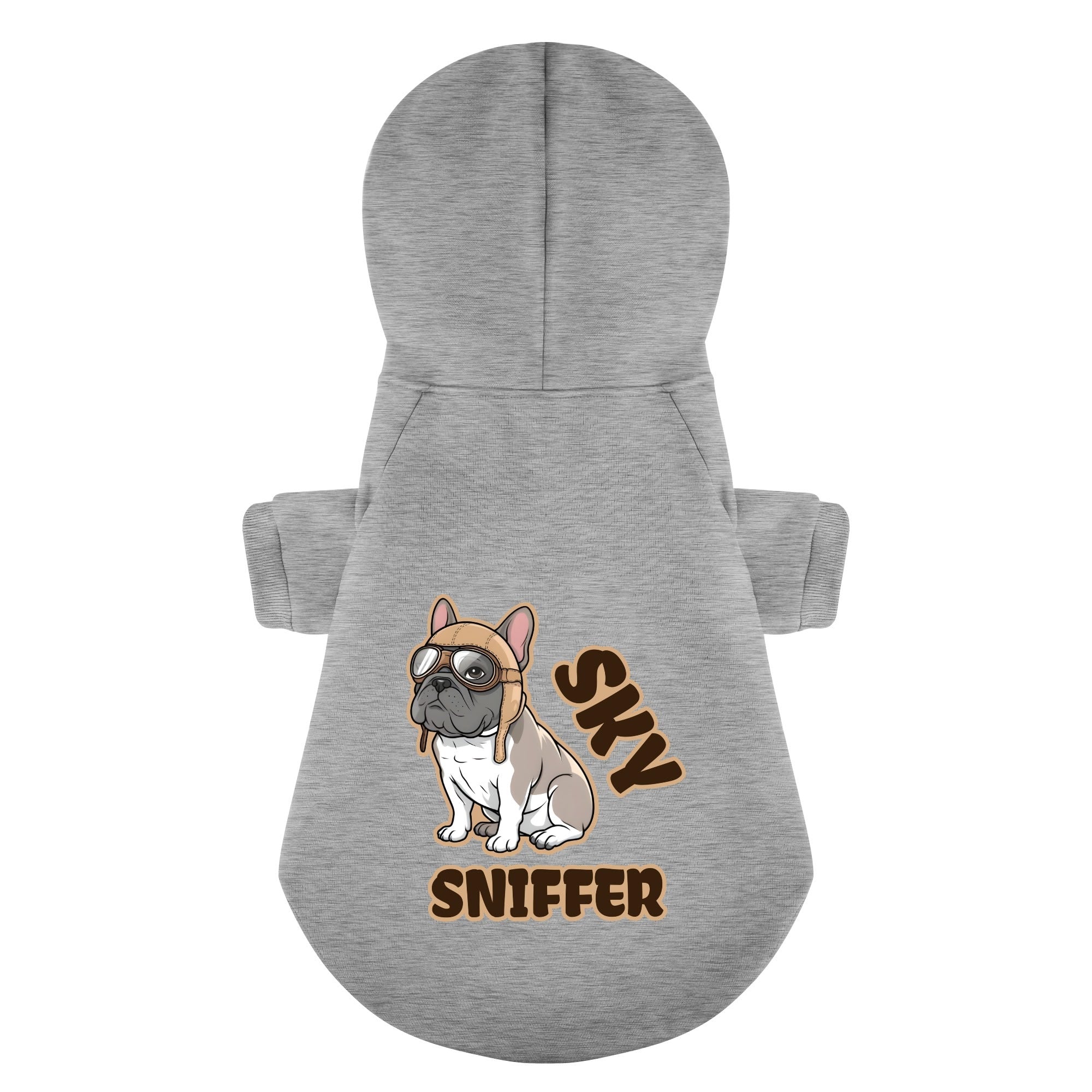 Stylish Sky Sniffer - Personalized French Bulldog Hoodies With Funny ...