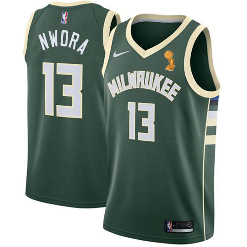 Green MIL Milwaukee Bucks #13 Nike Premium Jersey NBA Fan Apparel