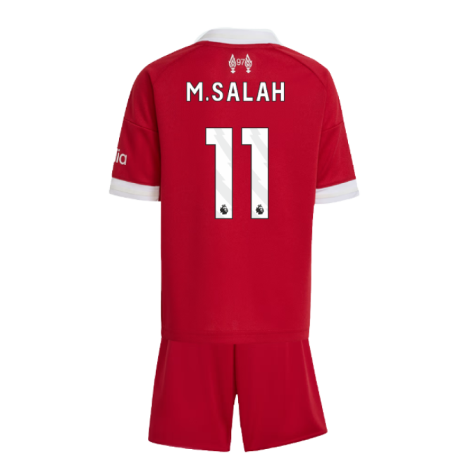 Premium Liverpool Salah 11 2025 2025-2026 Liverpool Home Mini Kit (...