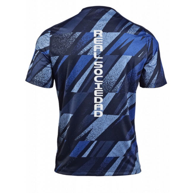 2025-2026 Real Sociedad Pre Match Shirt (Navy) | Official Merchandise