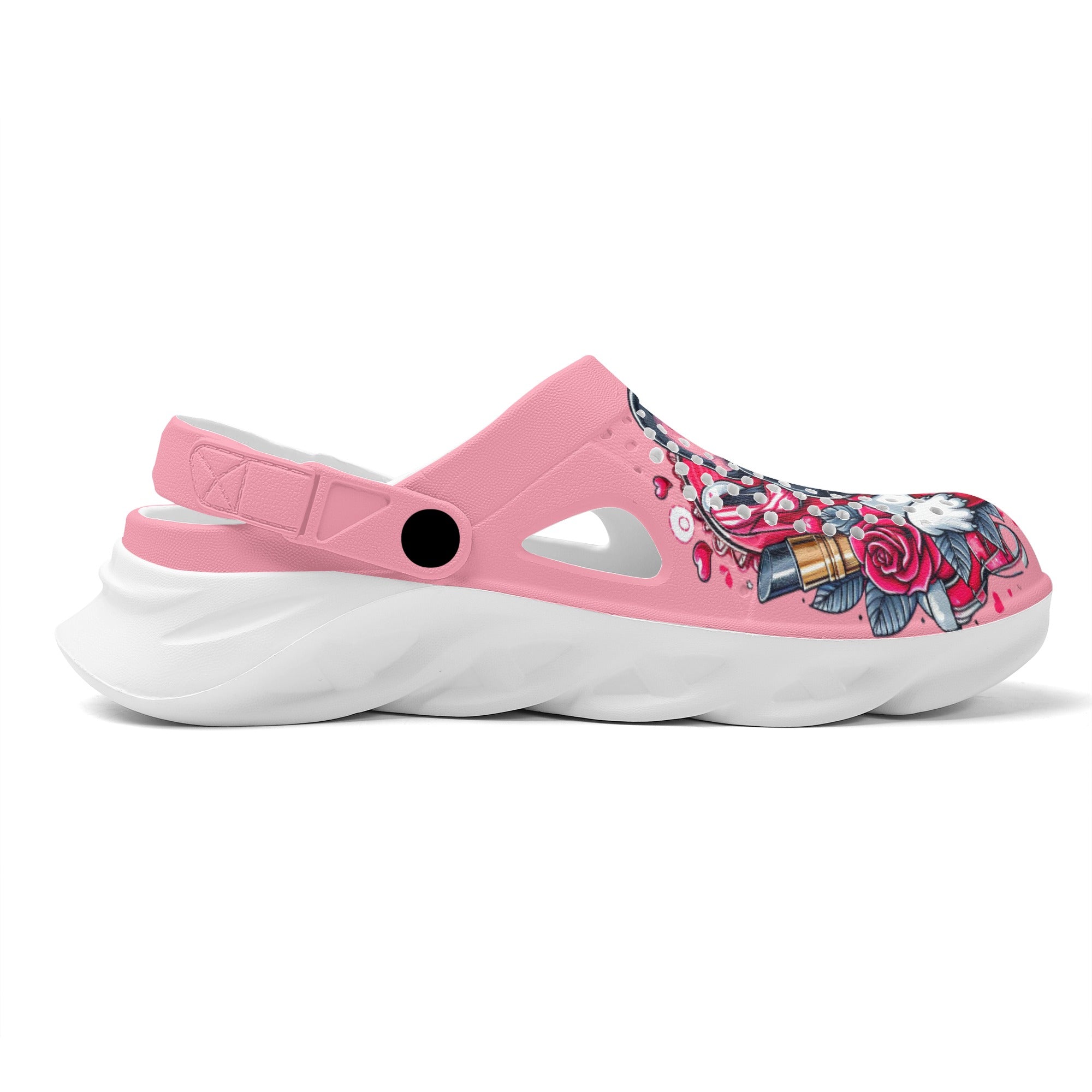 Culture-Inspired Hazel - Summer Hollow Out Clogs for French Durable