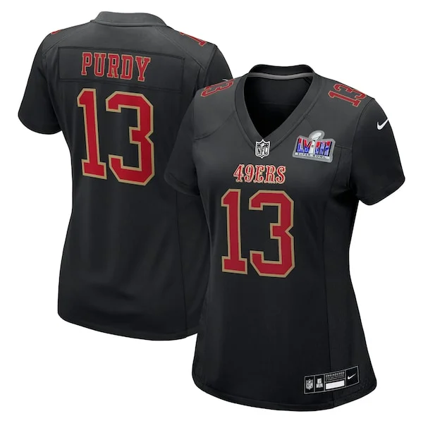 Premium SF 49ers Game Jersey - Black | NFL Fan Apparel | NFL Football