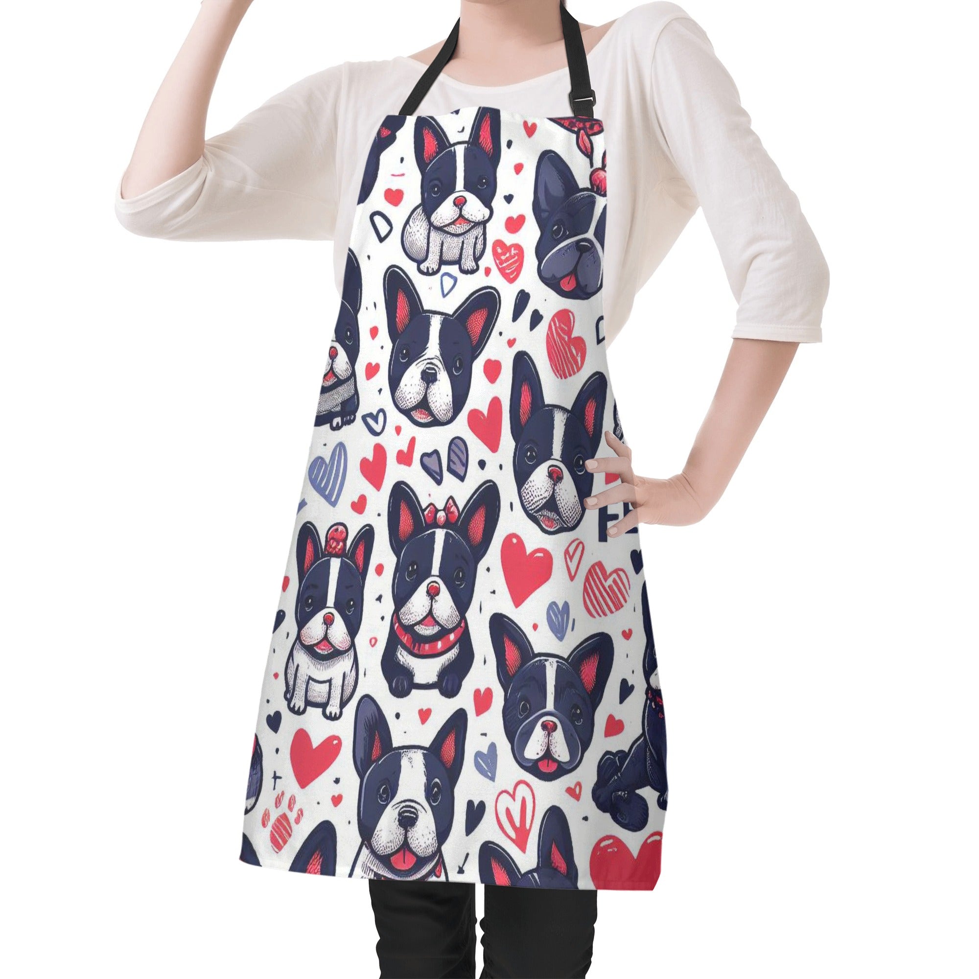 French Bulldog Princess Apron Cute Frenchie Essential