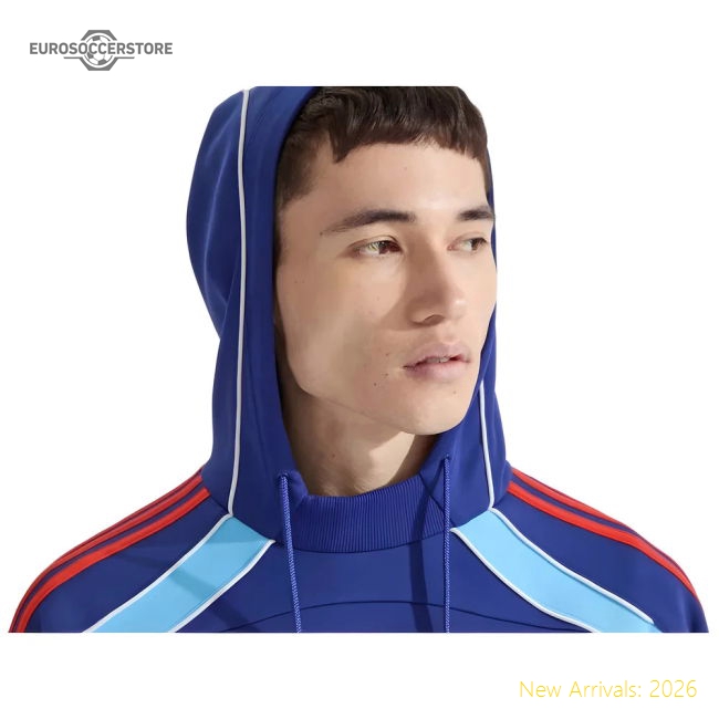 2025-2026 Arsenal UBP Doubleknit Hoody (Victory Blue)
