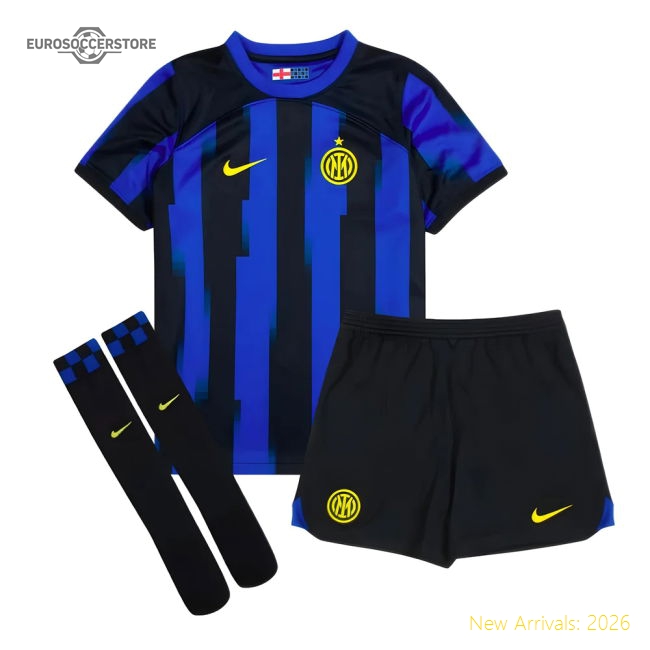 Inter Milan Italian Football Home Premium Jersey Performance Fabric
