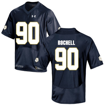 Men's Notre Dame ND #90 Isaac Rochell Game 2024 game jersey match