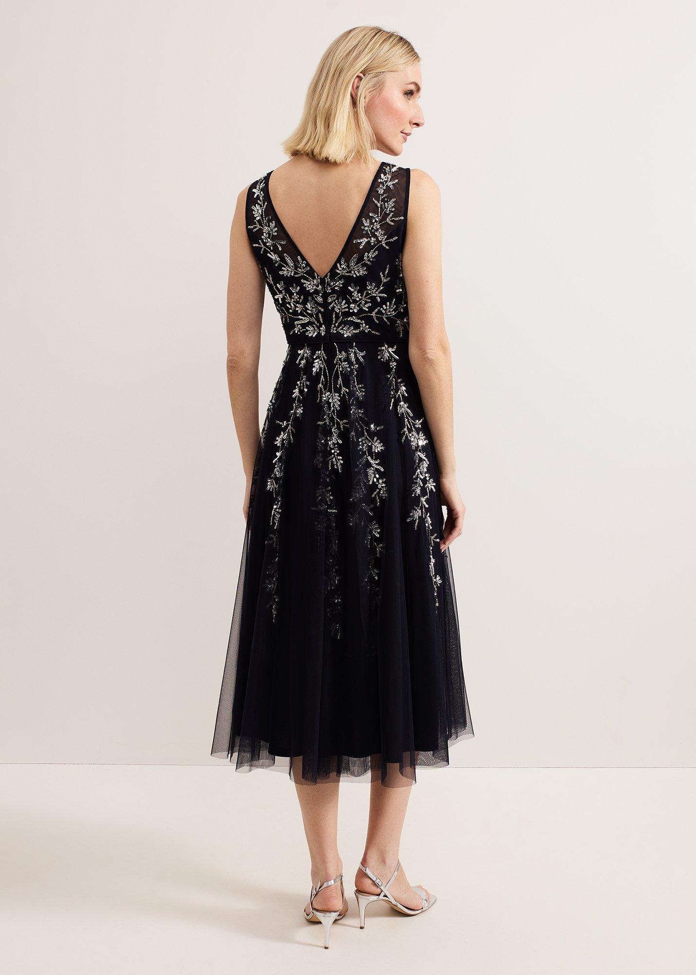 Marissa Beaded Midi Dress