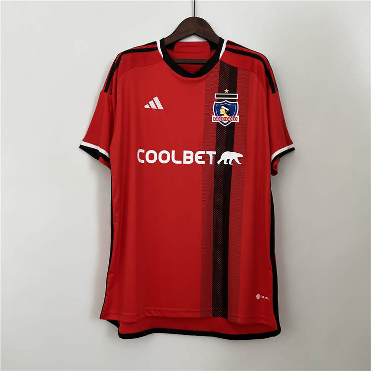 Breathable 2324 Colo-Colo Soccer Jersey Away Football Shirt