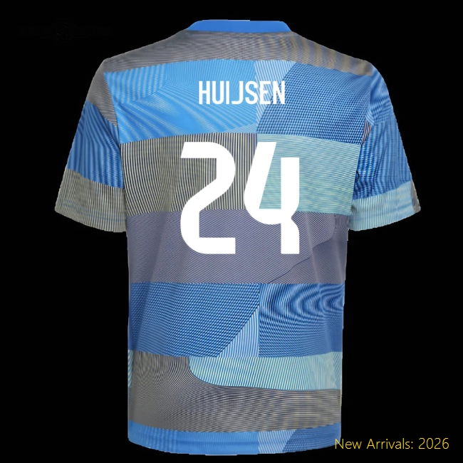 Football Team Huijsen Non-toxic Kids Jersey Drycell Soft-touch