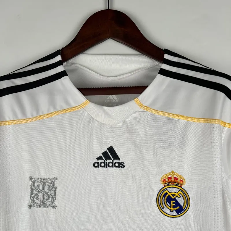 2009-2010 Long Sleeve Real Madrid Jersey retro kit