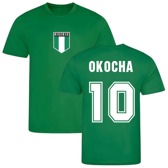 Okocha Nigeria Training Jersey (Green)