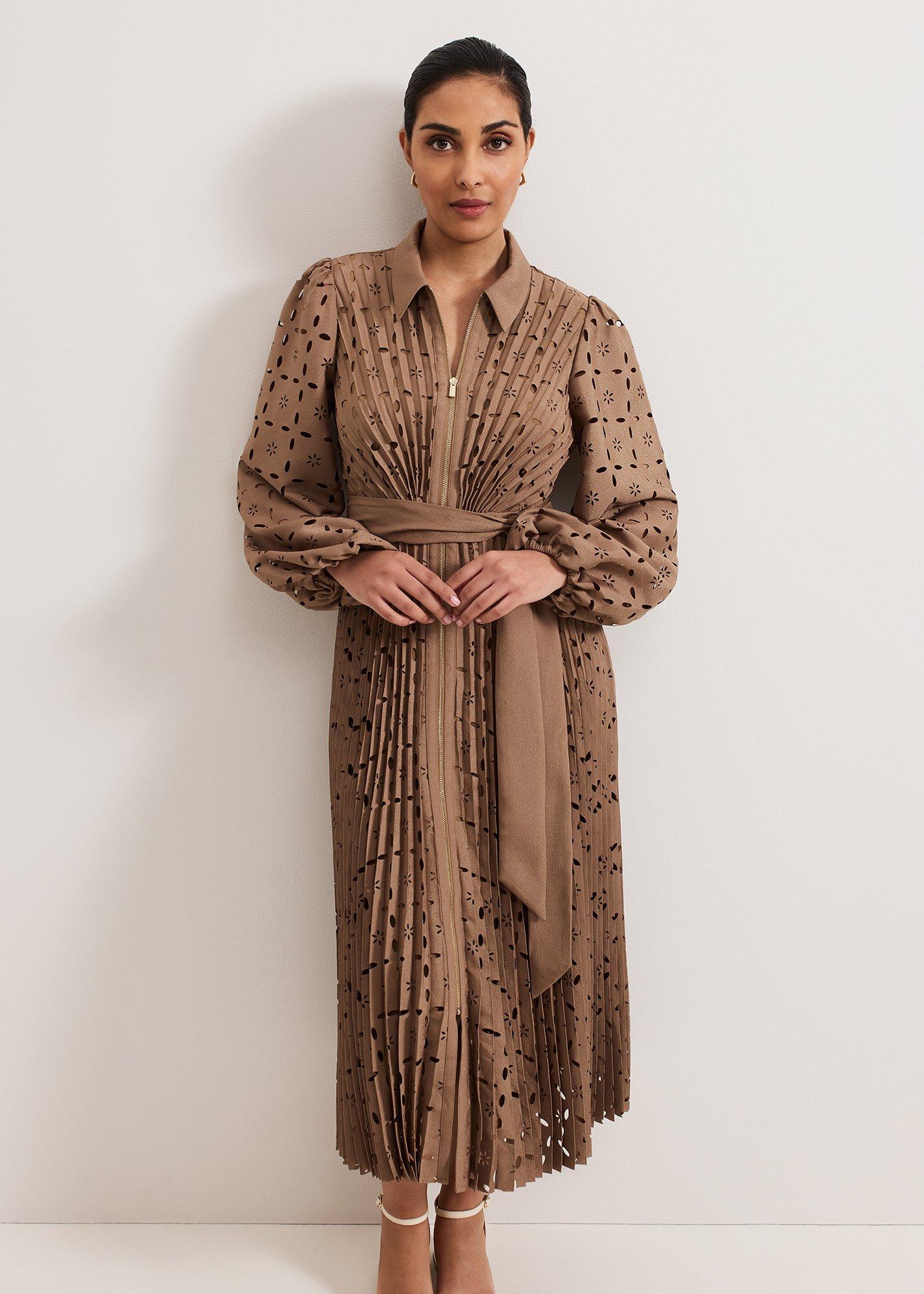 Petite Ryley Cut Out Shirt Dress