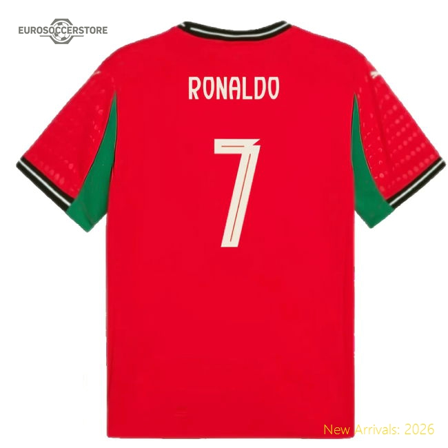 Comfortable Football Team Womens Ronaldo Jersey 2025-2026 Lightweight