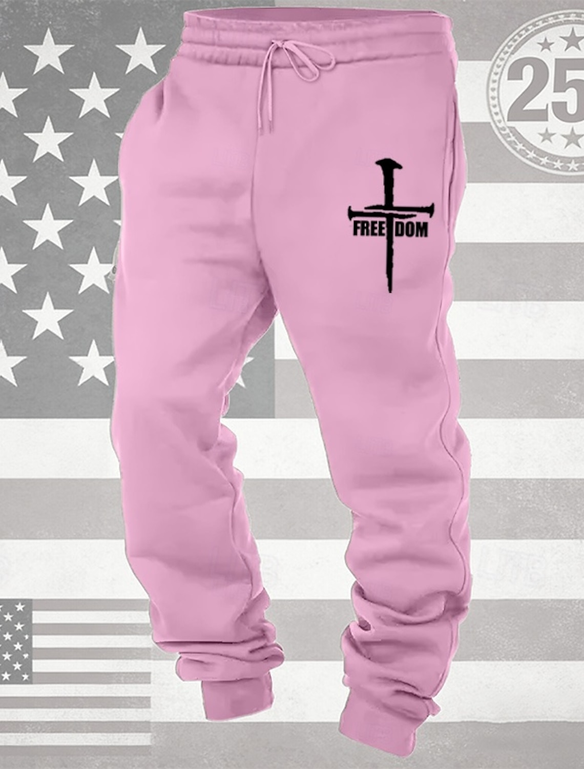 Men's Sweatpants Joggers Trousers Drawstring Pocket Elastic Waist