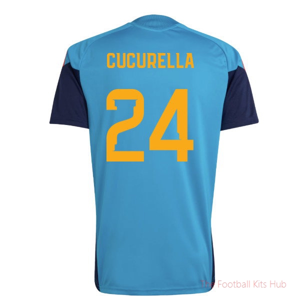 [SJH] 2026/27 Spain Training Jersey (Bold Aqua) (Cucurella 24)