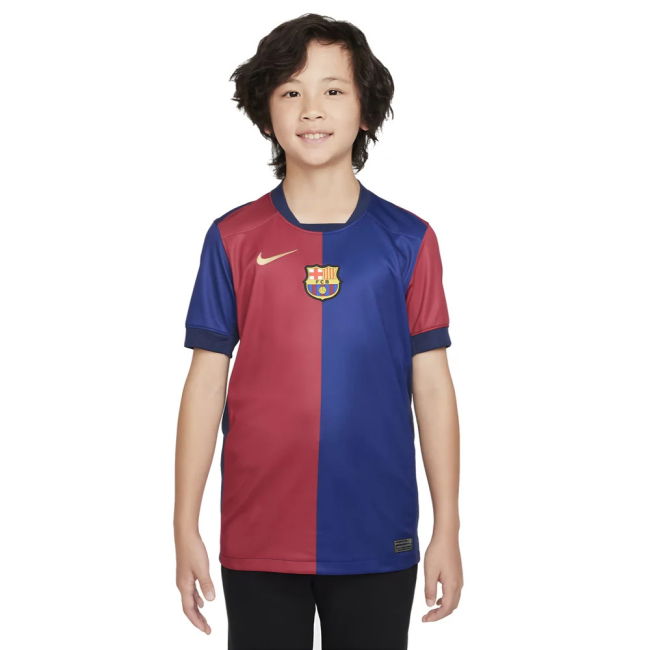Top Grade 2024-2025 Barcelona Home With Classic Design - True To Size