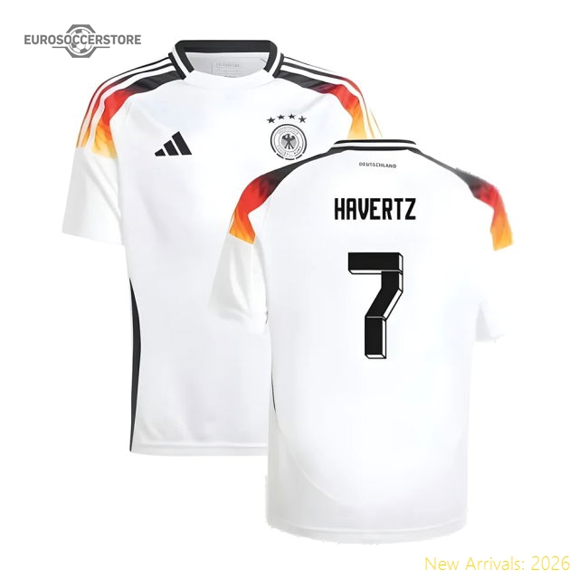 2024-2025 Football Team Kids Safe Havertz Jersey Performance Fabric