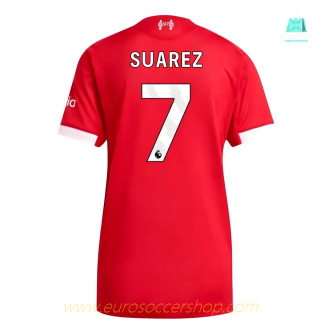 2025-2026 Liverpool Authentic Home Shirt (Womens) (Suarez 7)