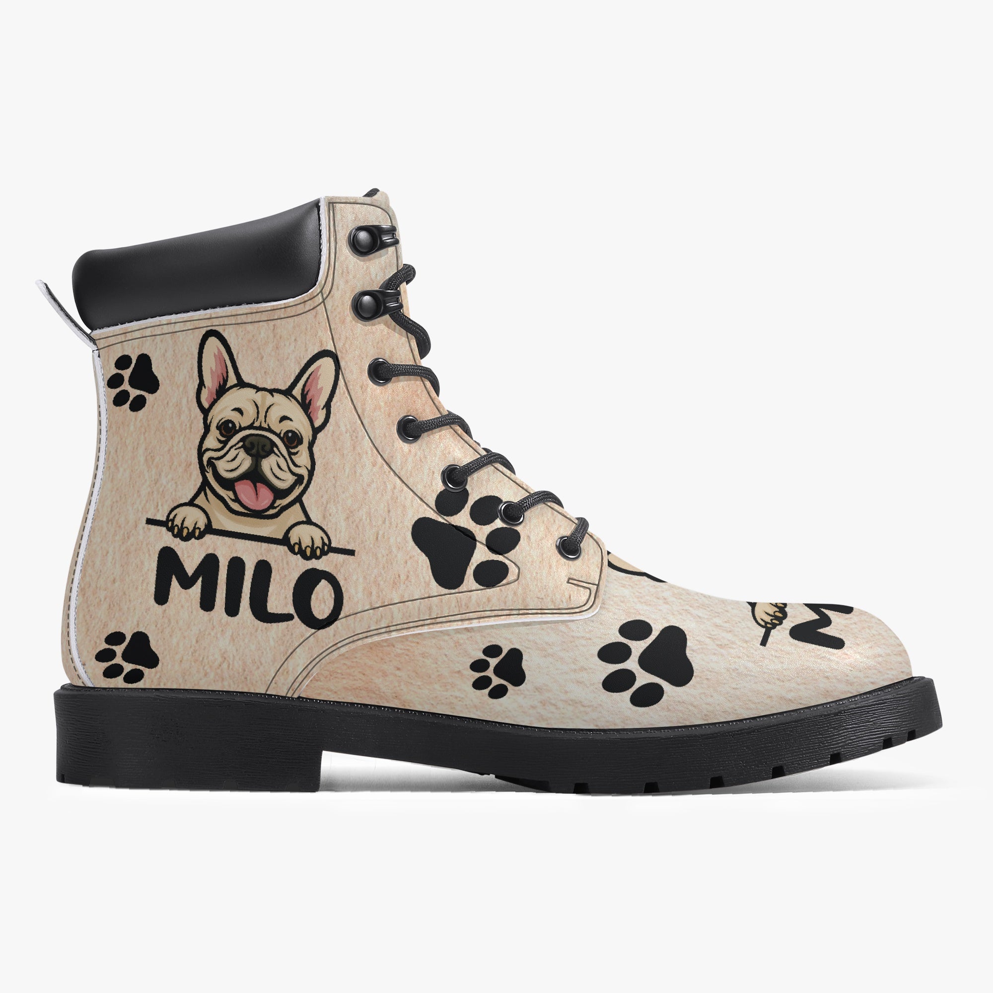 Trendy Olympia - Personalized Casual Leather Boot for Casual Outings