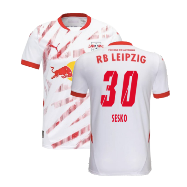 Red Bull Leipzig Children 2024 Home Jersey Shirt Football Fan Match Day Essential