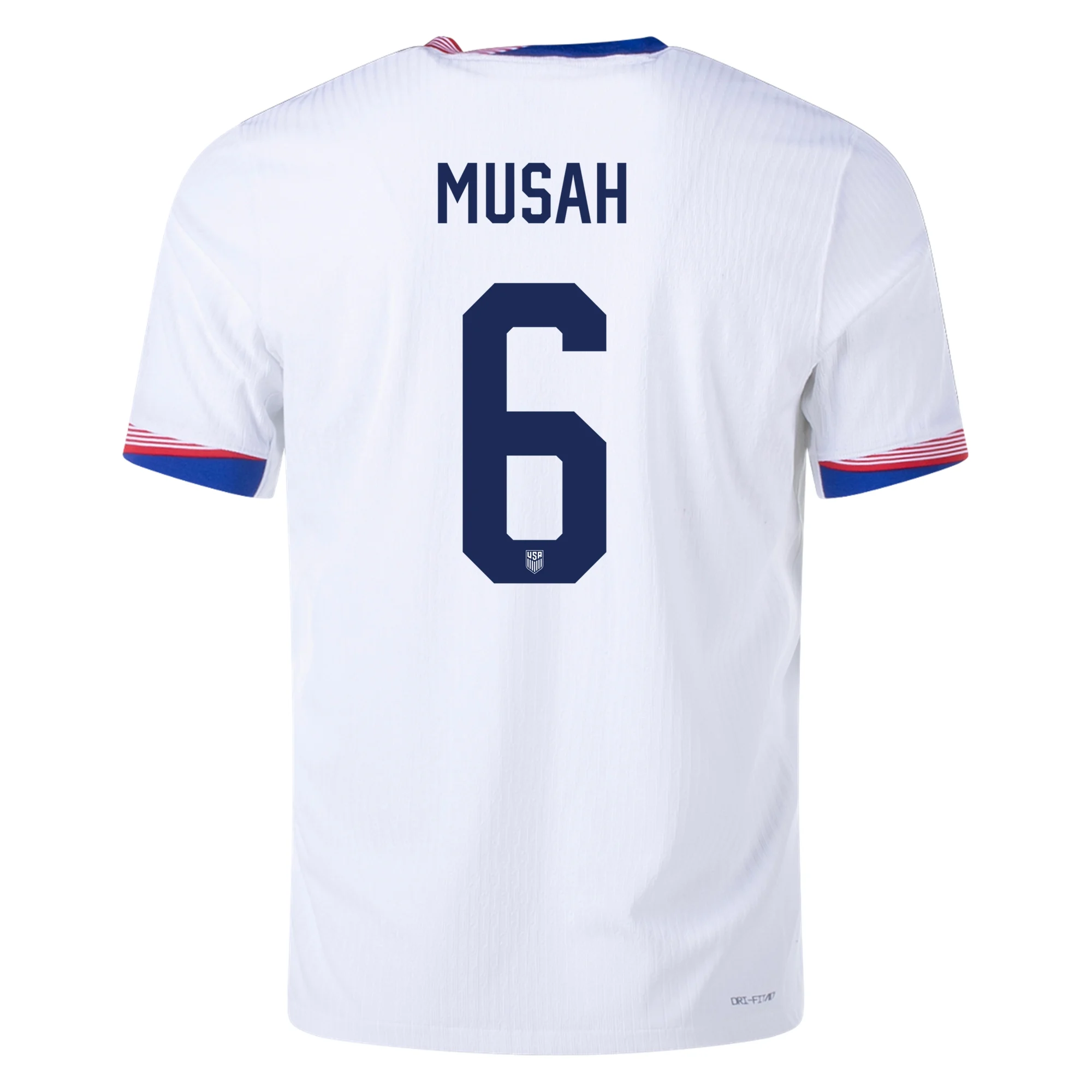 USA 2024-2025 Season Home Soccer Jersey –  Collector Edition S