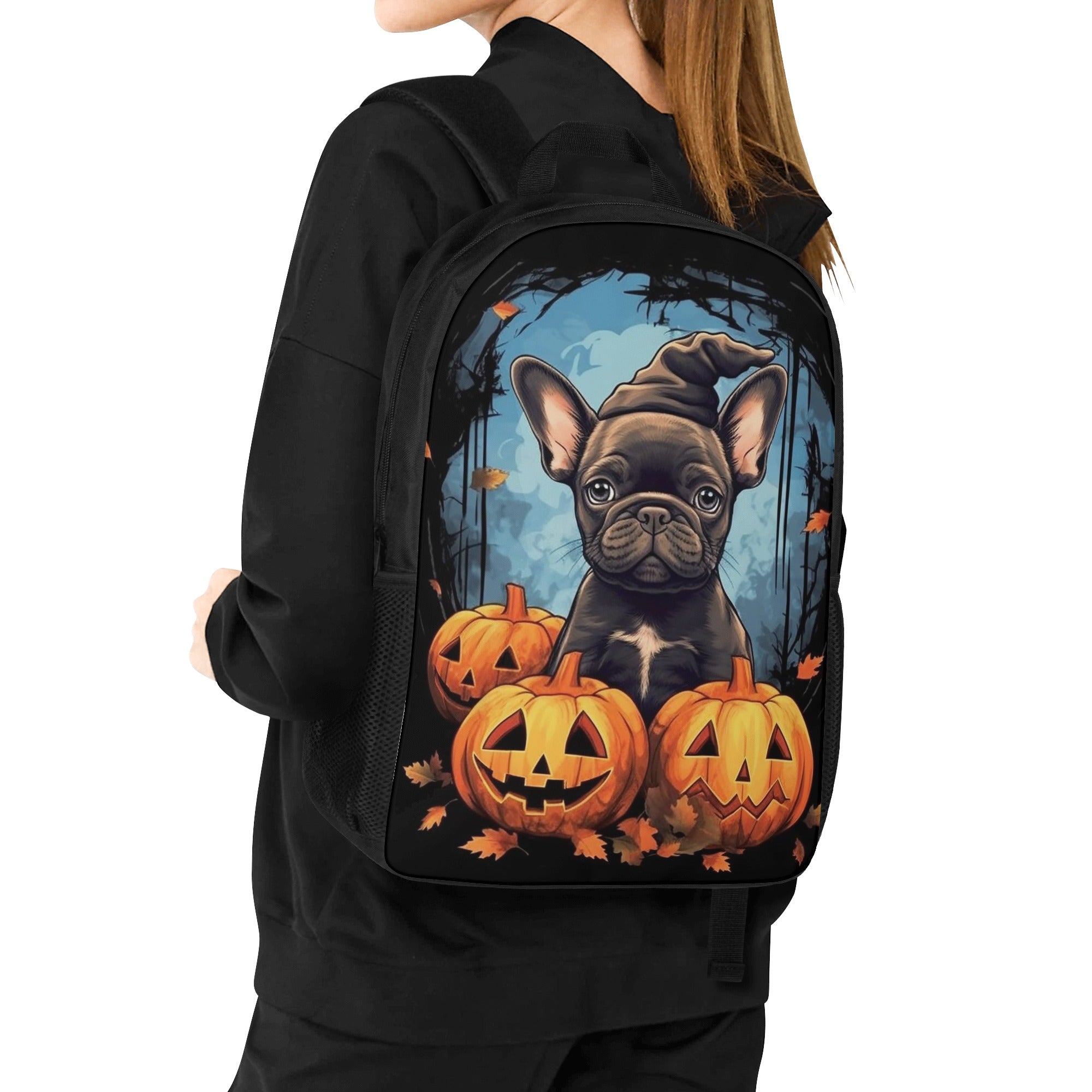 Lifestyle-Driven Halloween Time - 17 Inch Laptop Backpack for Street