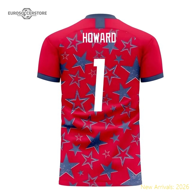 United States 2025-2026 Third Concept Football Kit (libero) (howard 1)