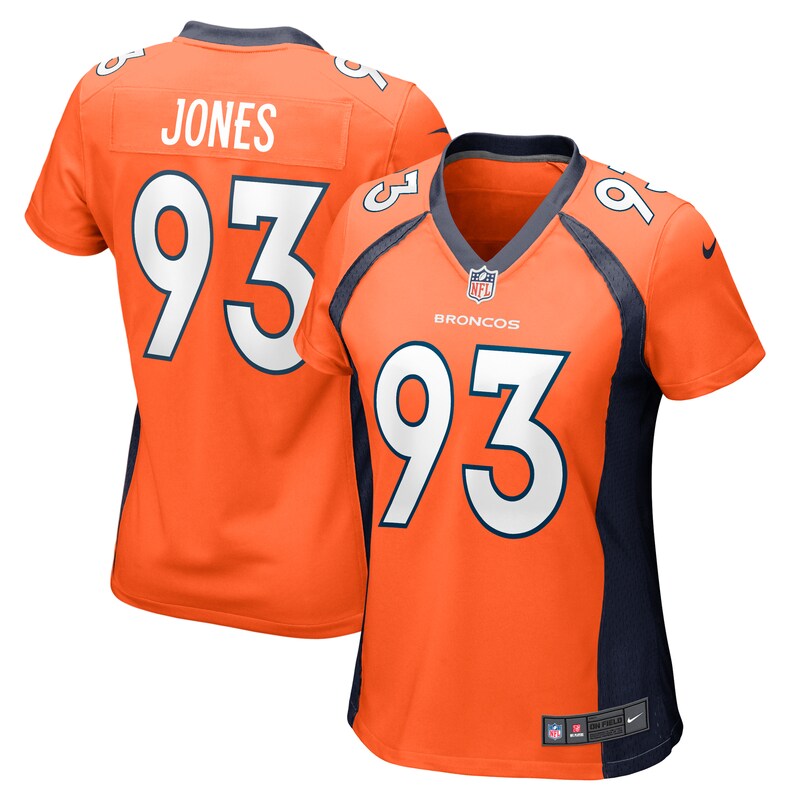 None Troy Jones DEN Broncos Modern Great Value Jersey Game Day Wear