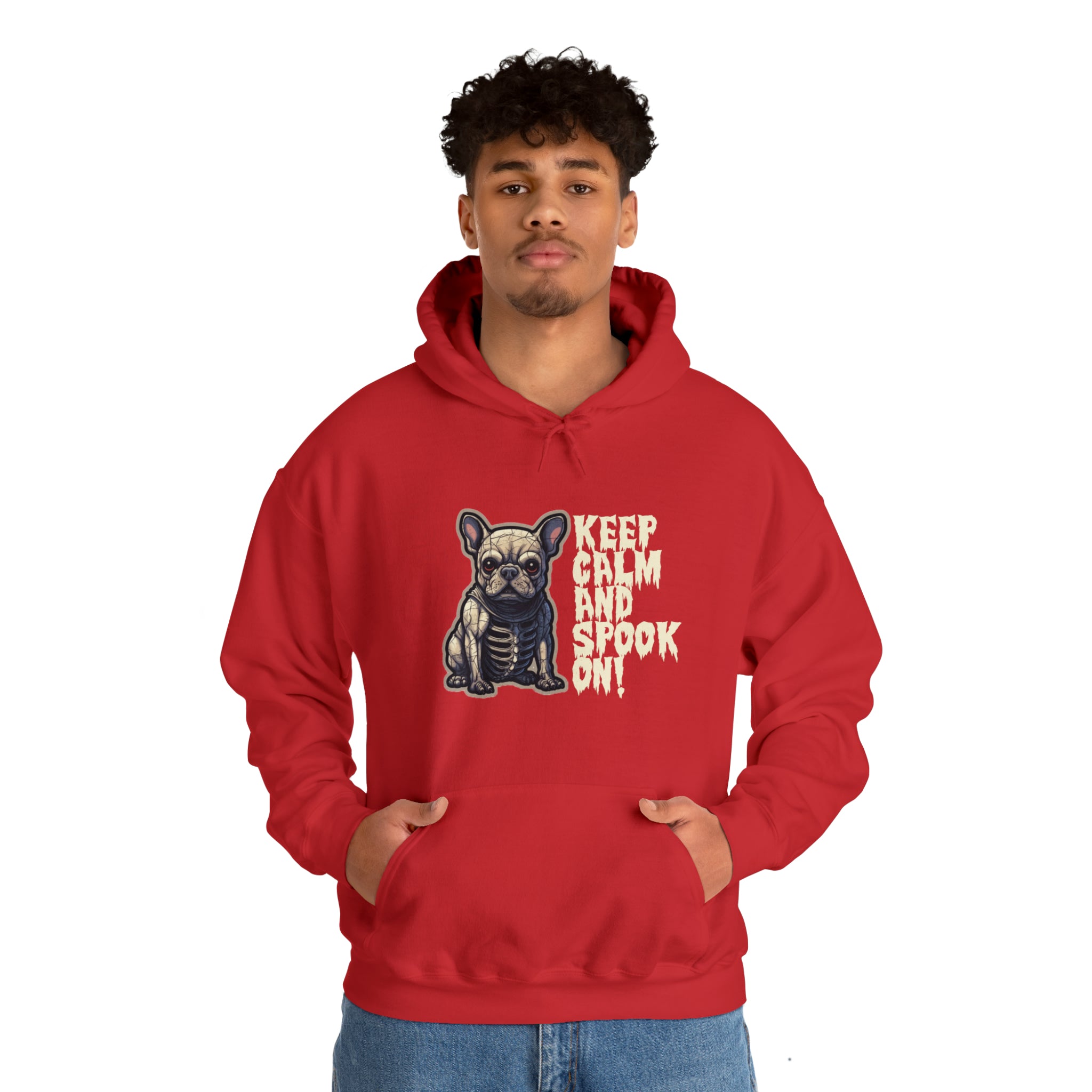 Keep Calm and Spook On Halloween Unisex Hoodie