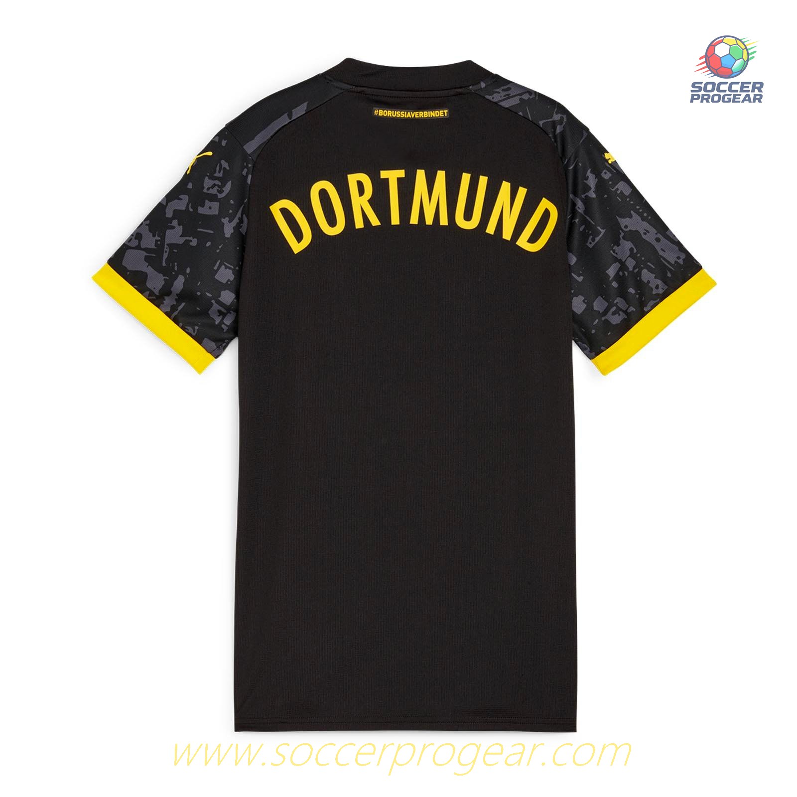 BVB Dotrmund Away Team Shirt 2023 2024 Ladies