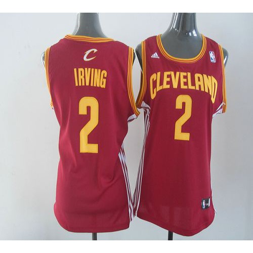 Red Kyrie Irving #2 Jersey - Polyester Basketball Jersey NBA Fan Apparel