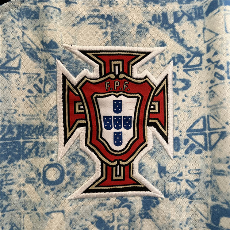 High Performance UEFA Euro 2024 Portugal Away Soccer Jersey Football