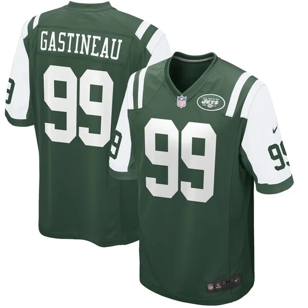 None Mark Gastineau Game Jersey - Green | NFL Player Jersey | NFL Foot