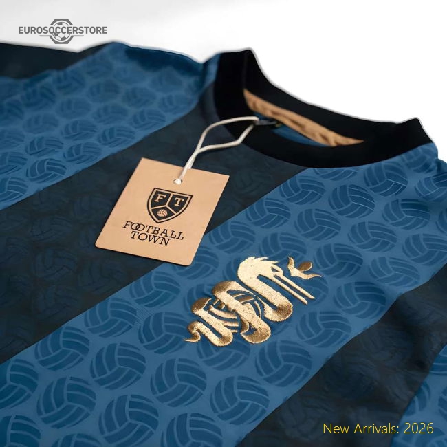 Top-grade Il Serpente Ball Shapes Retro Football Shirt - Supporter Edition