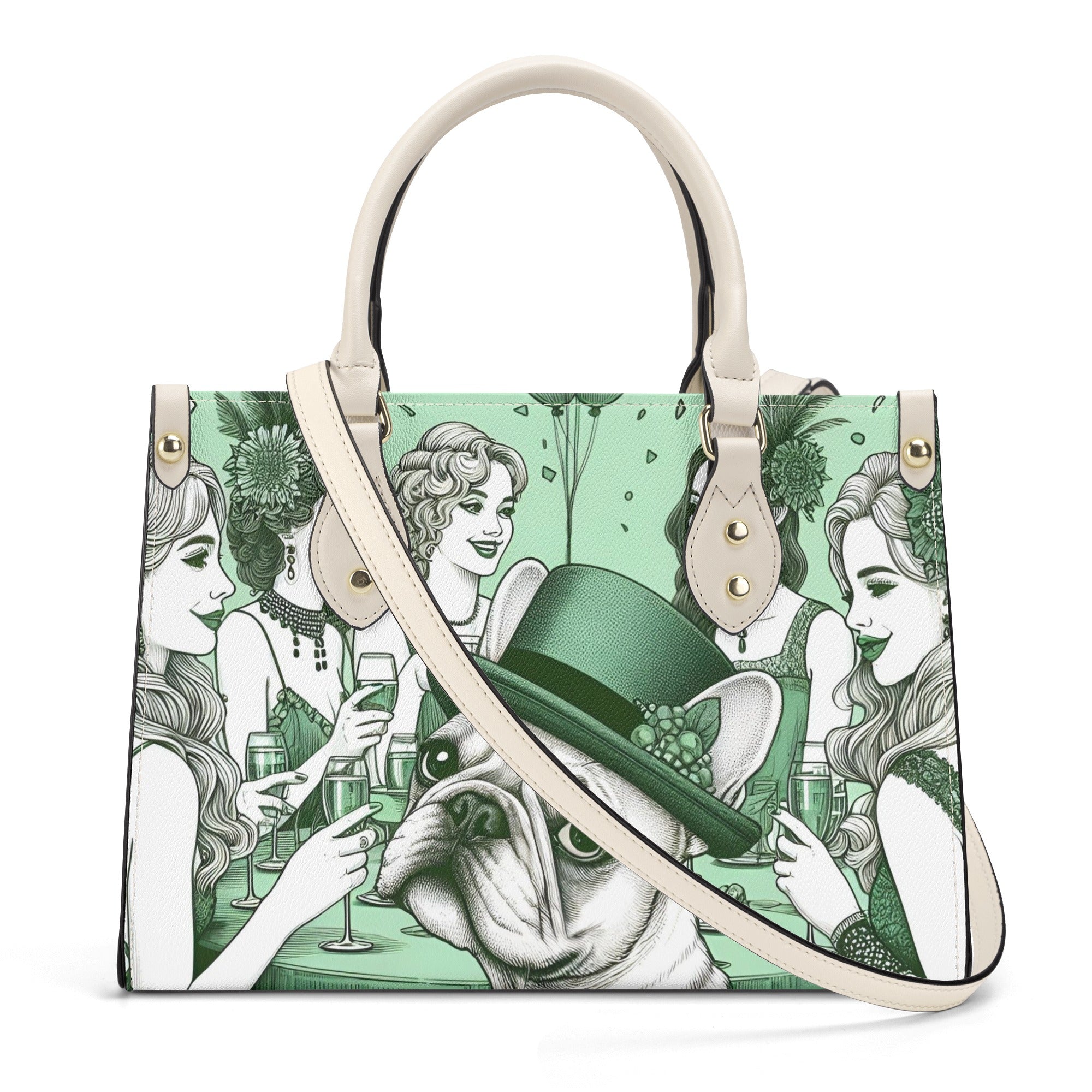French Bulldog Lover Dixie Luxury Women Handbag Gift For Dog Lovers