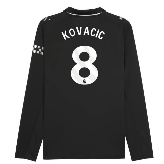 Authentic Licensed Man City Kovacic 8 2025 2025-2026 Man City Long ...