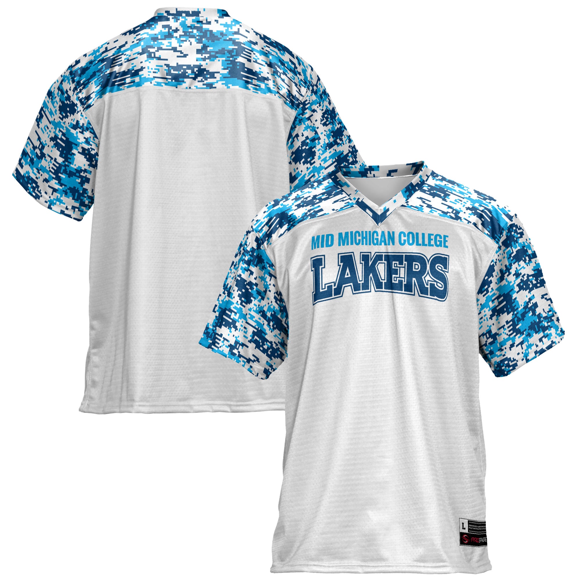 Youth White Mid Michigan College Football Jersey
