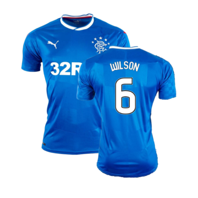 High Quality Rangers Fc Home Uniform R. 201 #6 2025-2026 Season (v4)