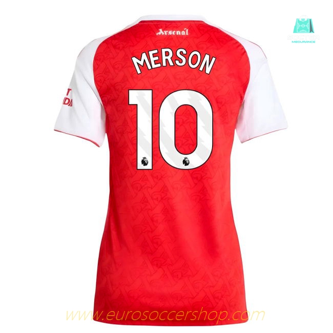 2025-2026 Arsenal Home Shirt (Womens) (Merson 10)