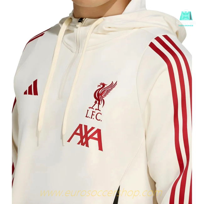 2025-2026 Liverpool Track Hoody (White)