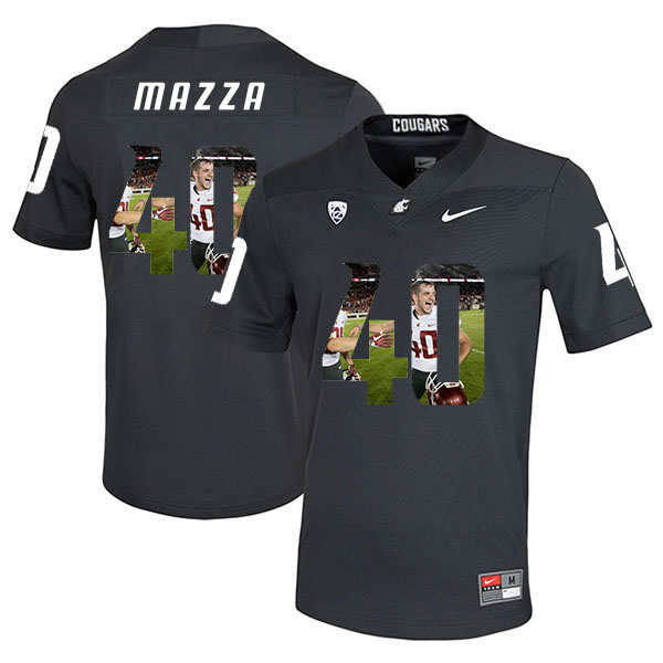 Men's None #40 Blake Mazza Black 2024 stitched authentic Jersey