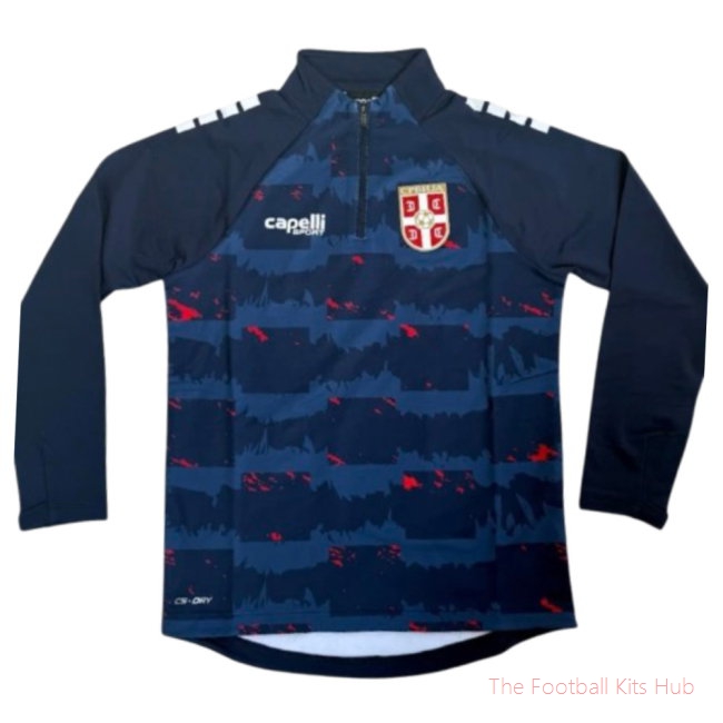 Matchday Stadium Serbia Pre-Match 1/4 Zip 2025-2027 Top