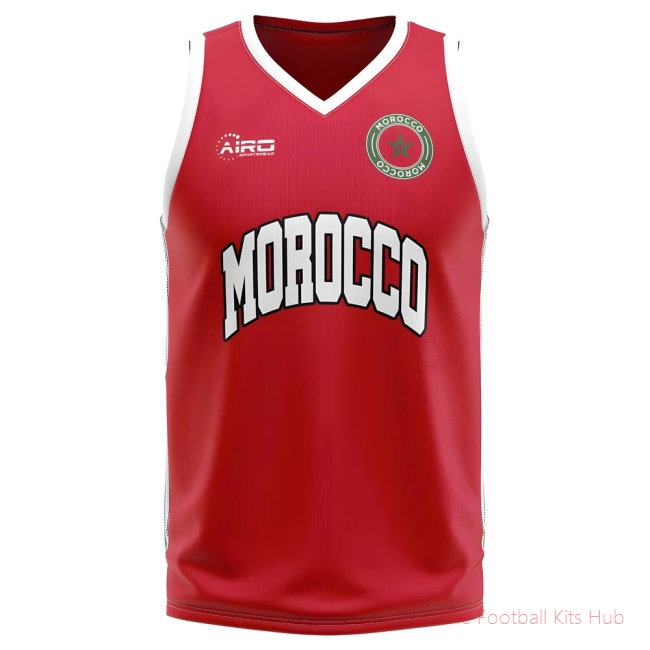 Men Morocco Home Concept Basketball Shirt