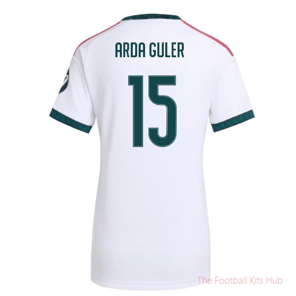 Real Madrid 2026-2027 Home Shirt (Womens) (Arda Guler 15)