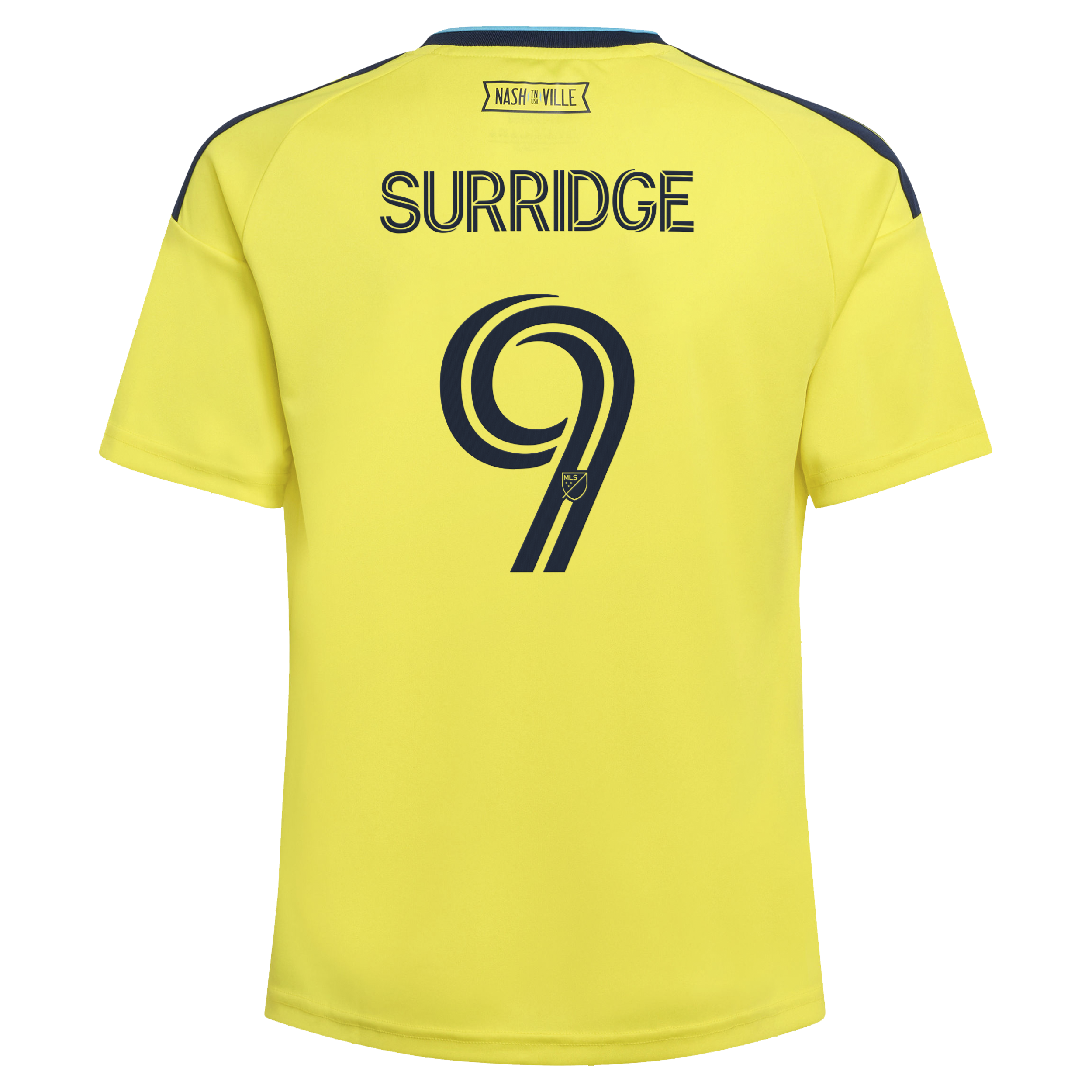 [SJH] Sam Surridge Nashville SC Youth 2026 The Reverb Kit Replica Jersey - Yellow