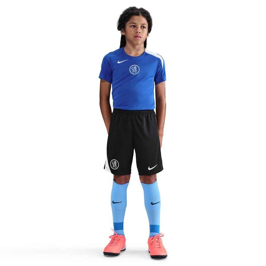 Chelsea Training Shorts Dri-FIT Strike 3rd - Black/Field Silver Kids