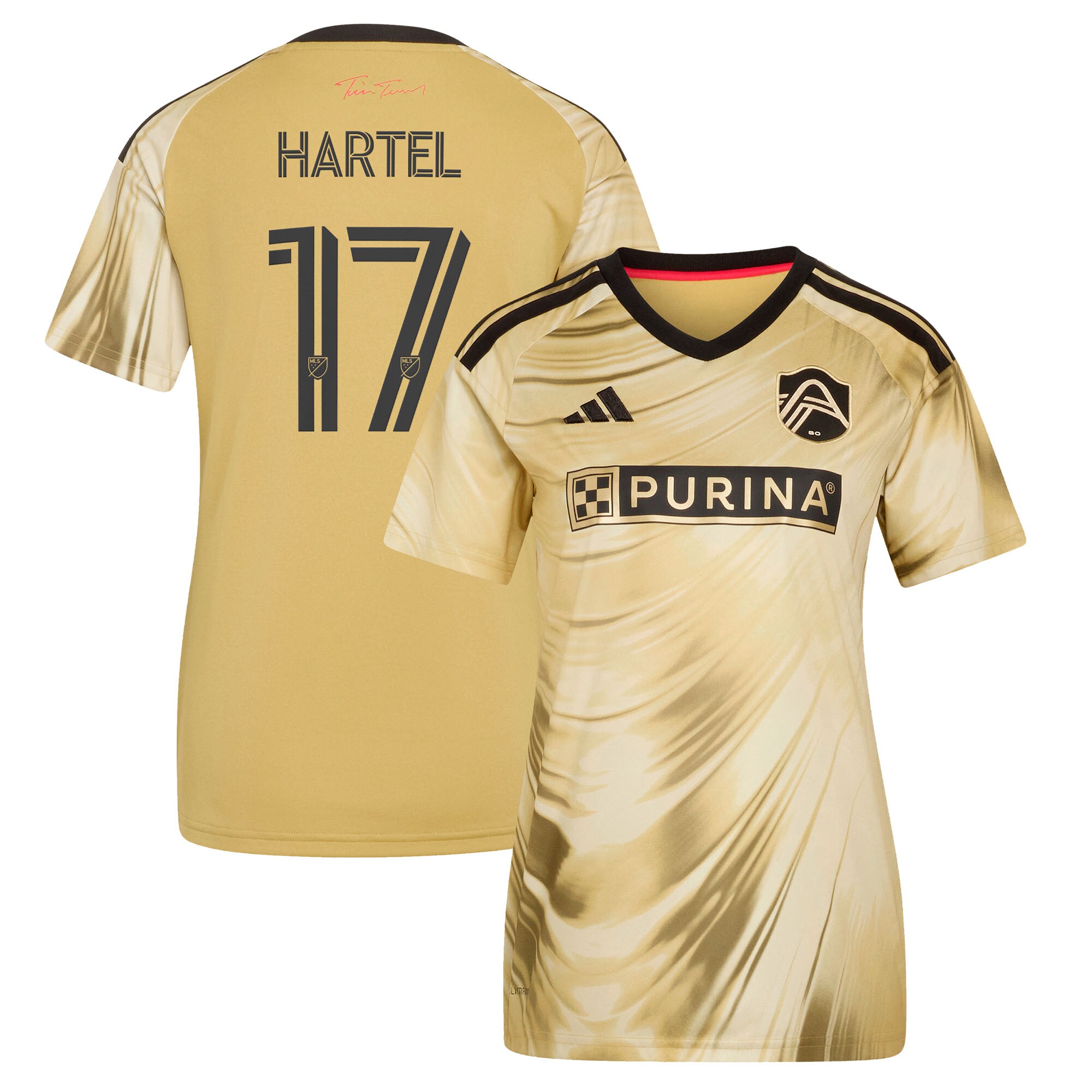[SJH] Marcel Hartel St. Louis CITY SC Women's 2026 The Tina Turner Kit Replica Jersey - Yellow