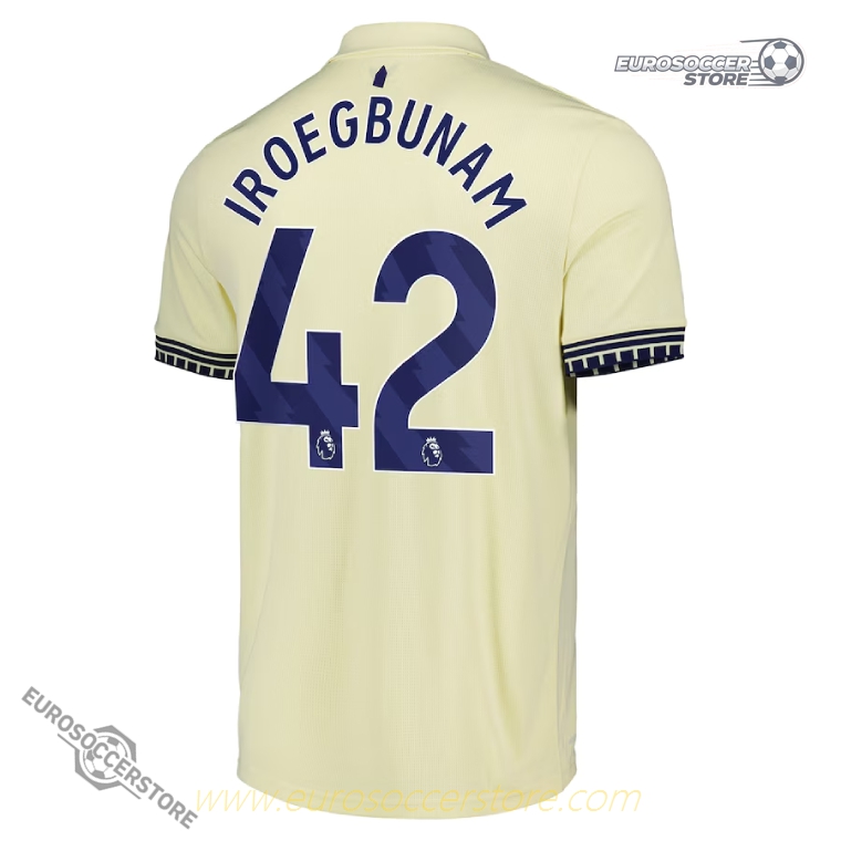Everton's 25-26 Away IROEGBUNAM #42 Jersey